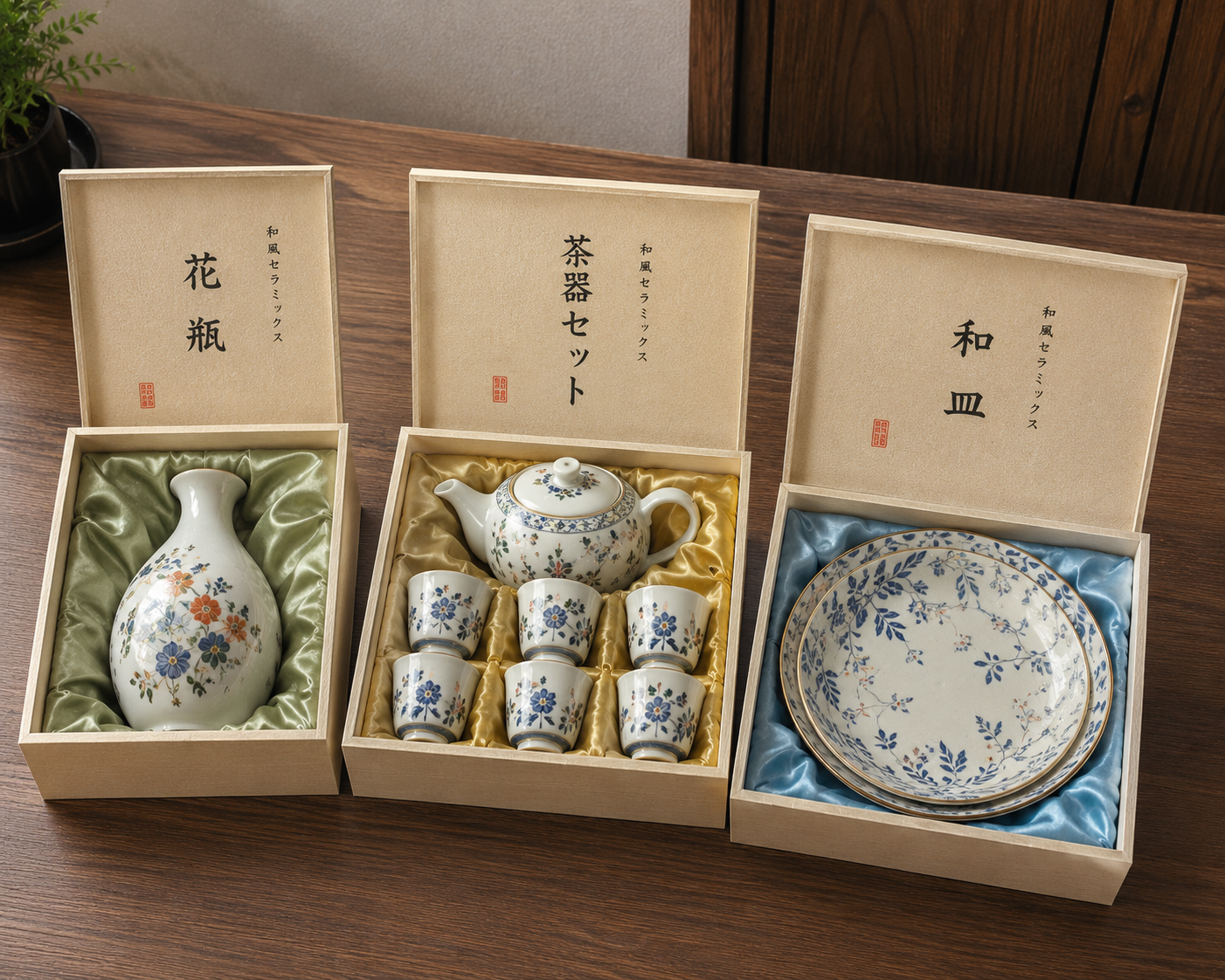 食器(木箱入り)